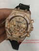 2017 Japan Replica Audemars Piguet Royal Oak Diamond Dial Rose Gold Rubber (2)_th.jpg